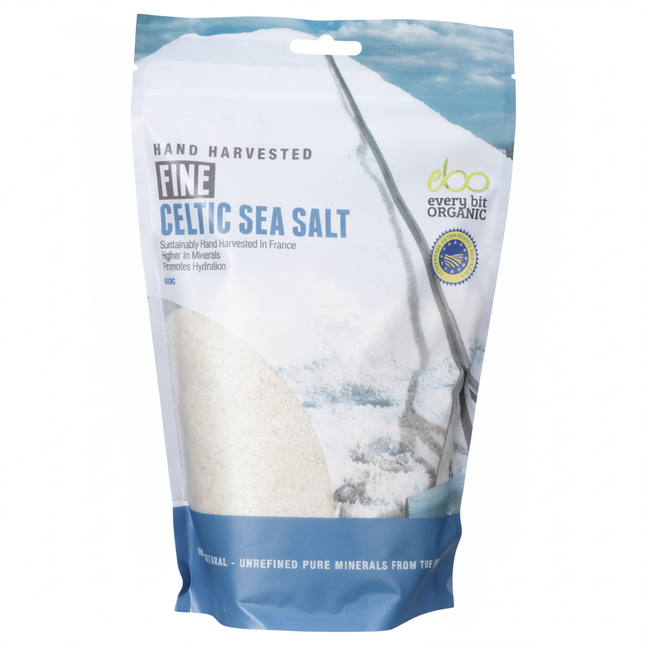 Every Bit Organic Celtic Sea Salt Fine 650g