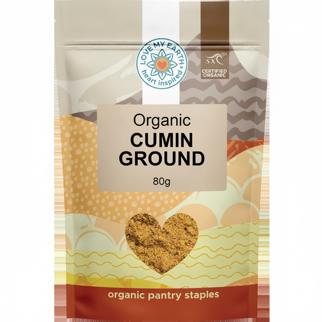 Love My Earth Organic Ground Cumin 80g