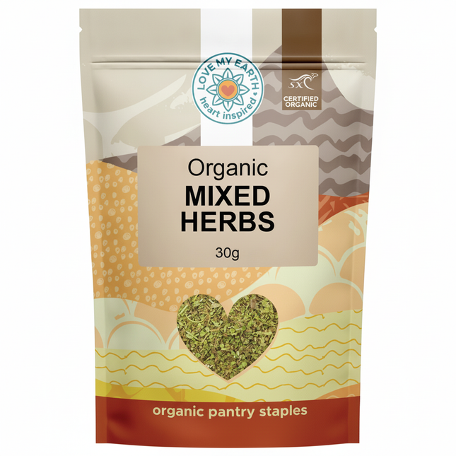 Love My Earth Organic Mixed Herbs 30g