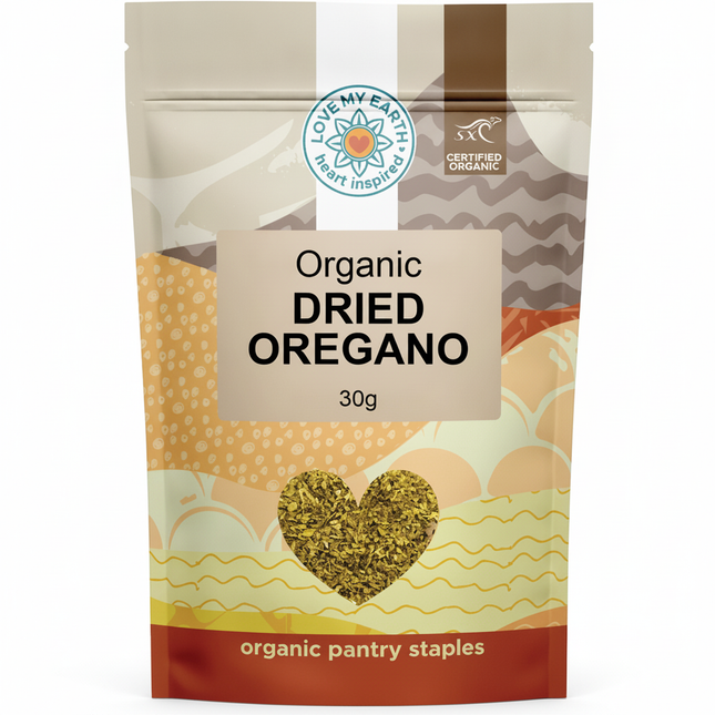 Love My Earth Organic Dried Oregano 30g
