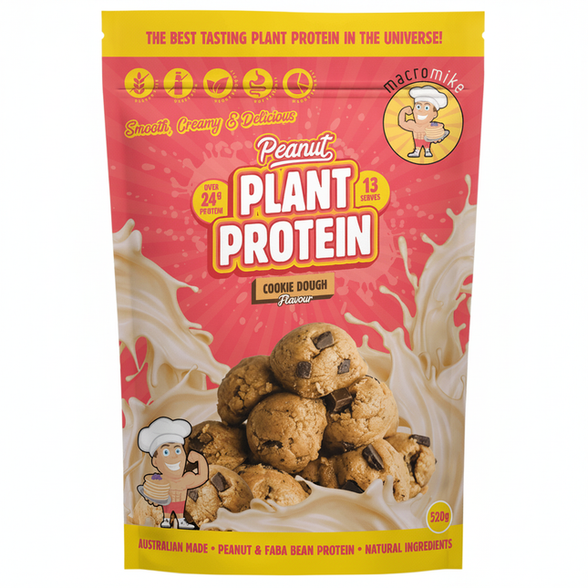 MACRO MIKE Peanut Plant Protein Cookie Dough 520g