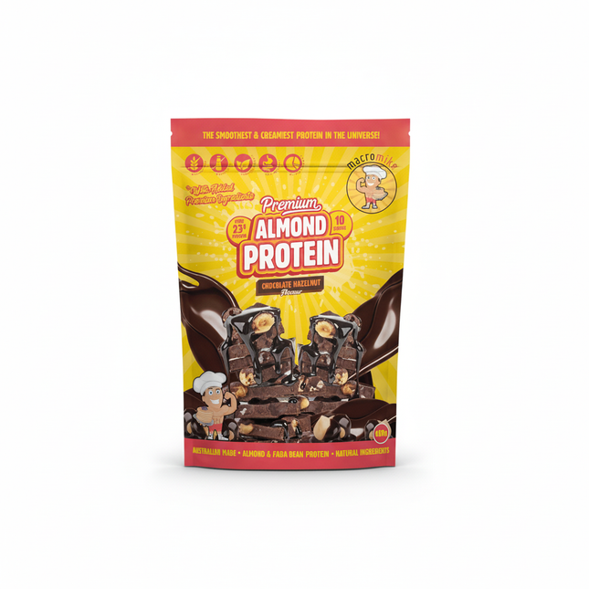 MACRO MIKE Almond Protein Chocolate Hazelnut 400g