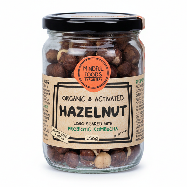 Mindful Foods Organic Activated Hazelnuts 250g