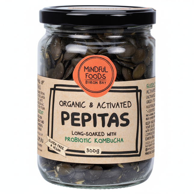Mindful Foods Organic Activated Pepitas 300g