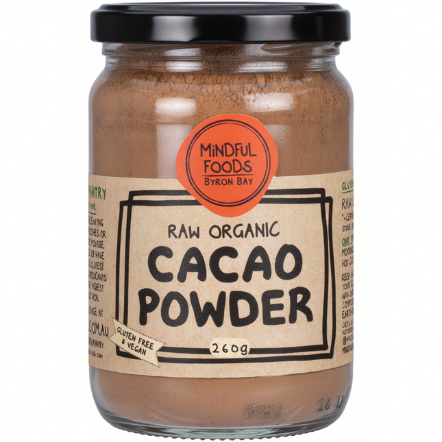 Mindful Foods Raw Organic Cacao Powder 260g