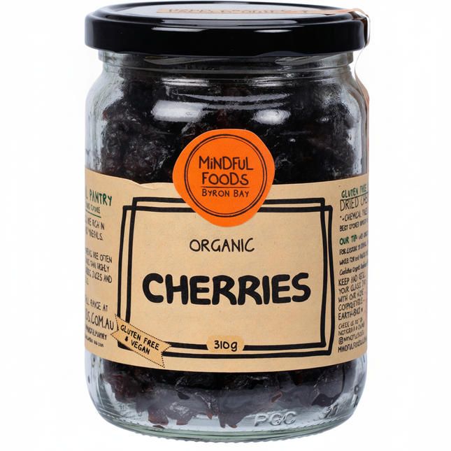 Mindful Foods Organic Dried Cherries 310g