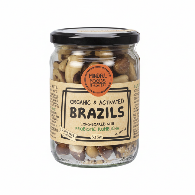 Mindful Foods Organic Activated Brazil Nuts 325g