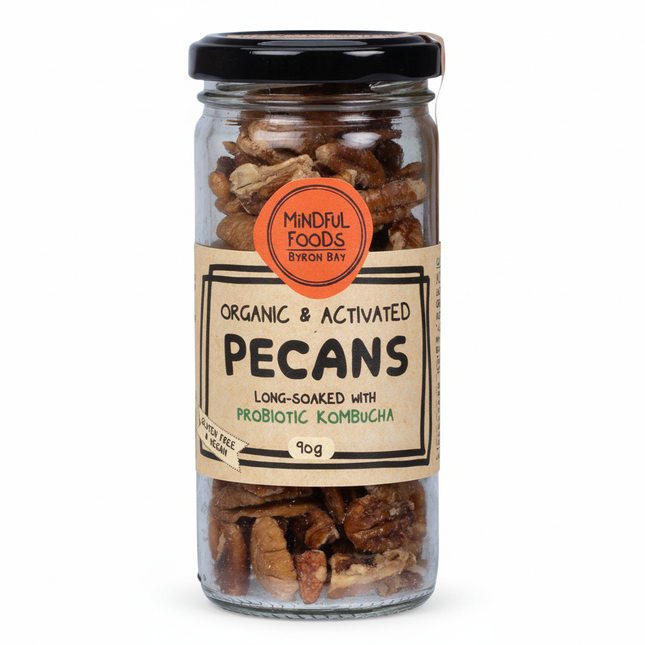 Mindful Foods Organic Activated Pecans 90g