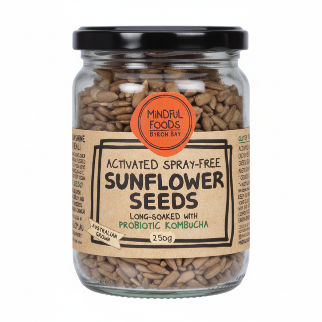 Mindful Foods Organic Activated Sunflower Seeds 250g