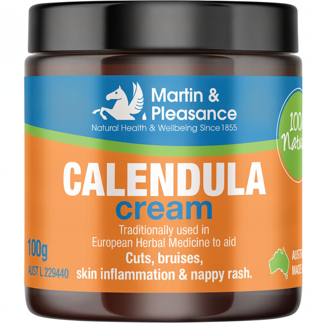 Martin & Pleasance Calendula Herbal Cream Jar 100g