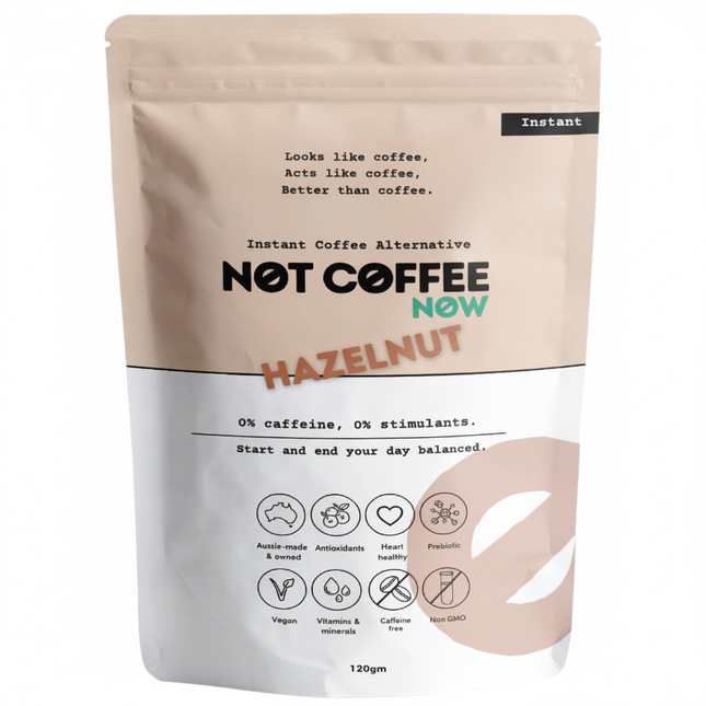 Not Coffee Instant Coffee Alternative Hazelnut 120g