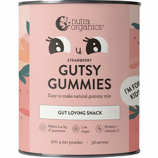 Nutra Naturals Gutsy Gummies Strawberry 300g