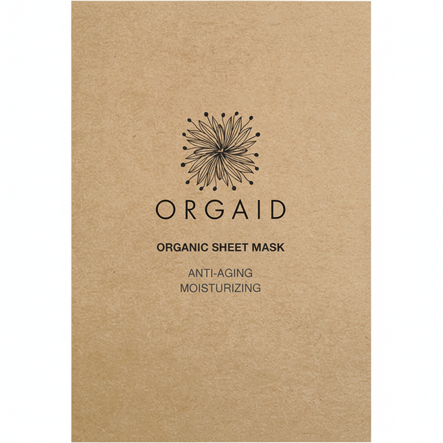 Orgaid Organic Sheet Mask Anti-Aging & Moisturizing 24ml