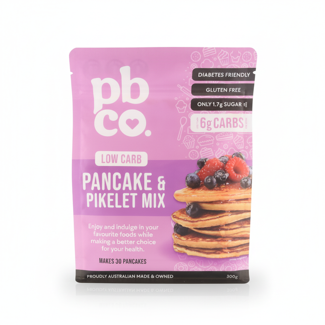 PBco Low Carb Pancake & Pikelet Mix 300g