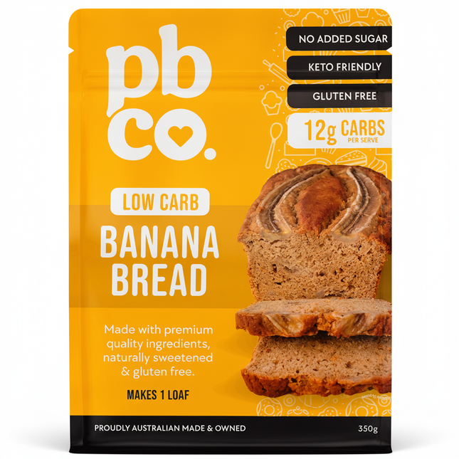 PBco Banana Bread Low Carb 350g