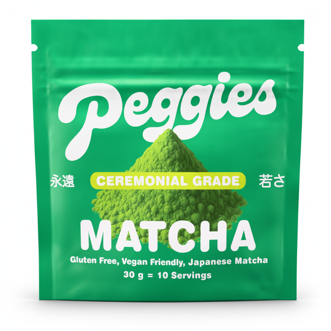 Peggies Ceremonial Grade Japanese Matcha Powder 30g
