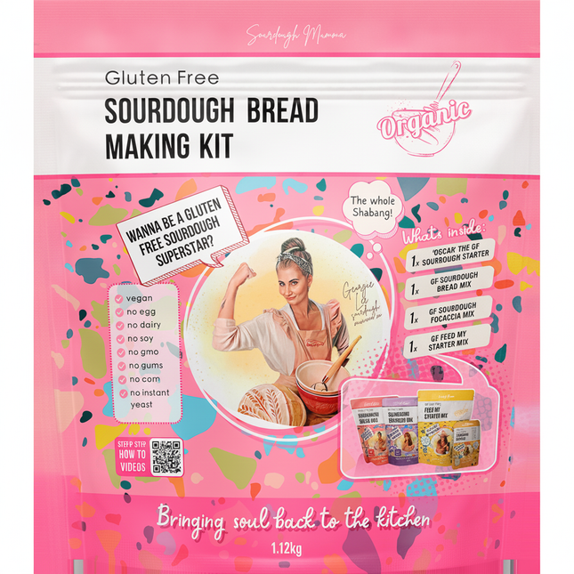 Sourdough Mumma Gluten Free Sourdough Bread Making Kit 1.12kg