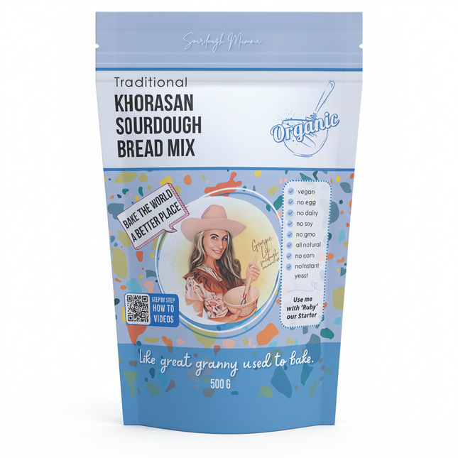 Sourdough Mumma Khorasan Sourdough Bread Mix Traditional 500g
