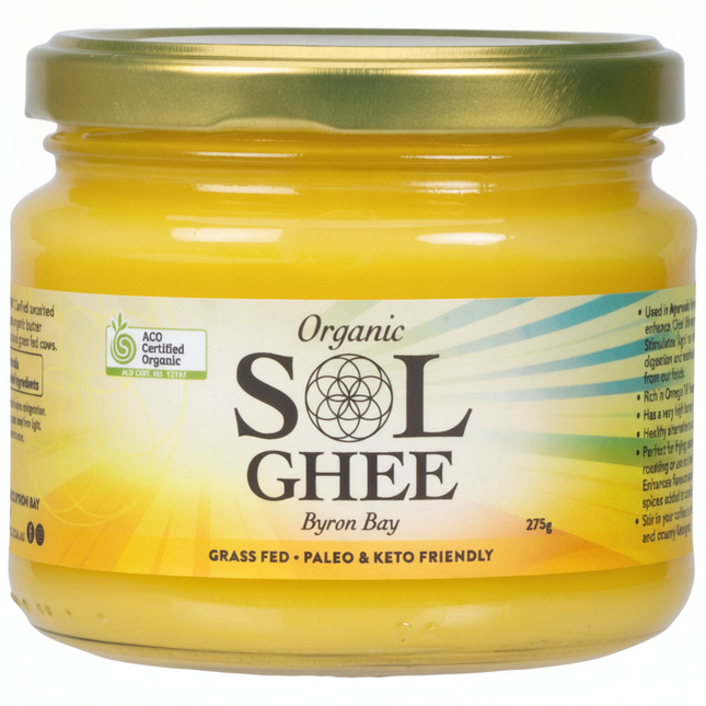 Sol Organics Organic Ghee 275g