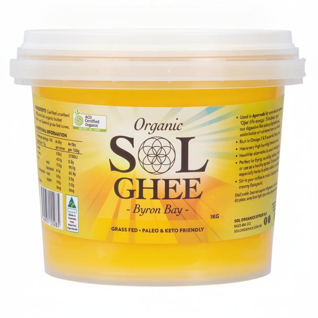 Sol Organics Organic Ghee 1kg