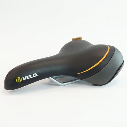 SADDLE Velo Plush, 260mm x 190mm, Boing, Support & comfortable saddle, upright, relaxed riding, Weight: 447g