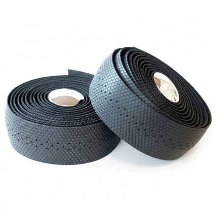 Bartape, Velo WRAP Microfibre, pin hole texture, PU, shockproof, Elastic and Non-slip, black