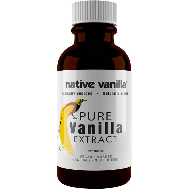 NATIVE VANILLA Pure Vanilla Extract 100ml | Baking Ingredient