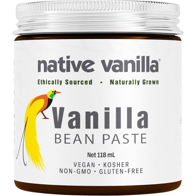 NATIVE VANILLA Vanilla Bean Paste 118ml | Baking Ingredient