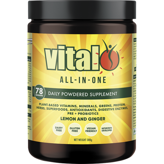 Martin & Pleasance Vital All-In-One Daily Supplement Lemon & Ginger 300g