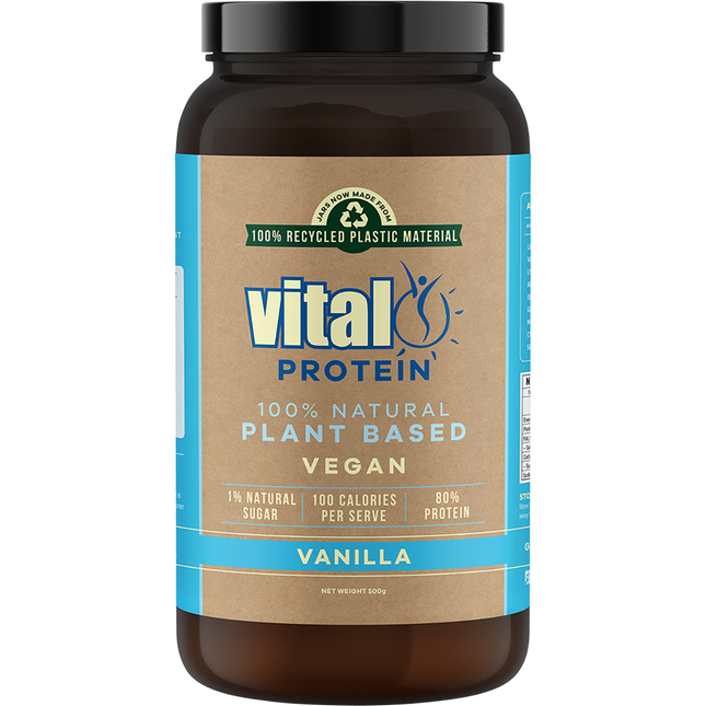 Martin & Pleasance Vital Protein Pea Protein Isolate Vanilla 500g