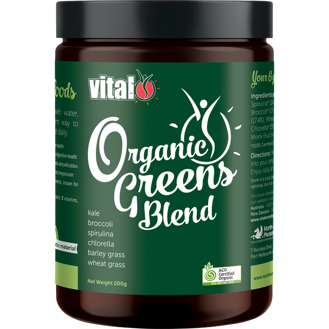 Martin & Pleasance Vital Organic Greens Blend 200g