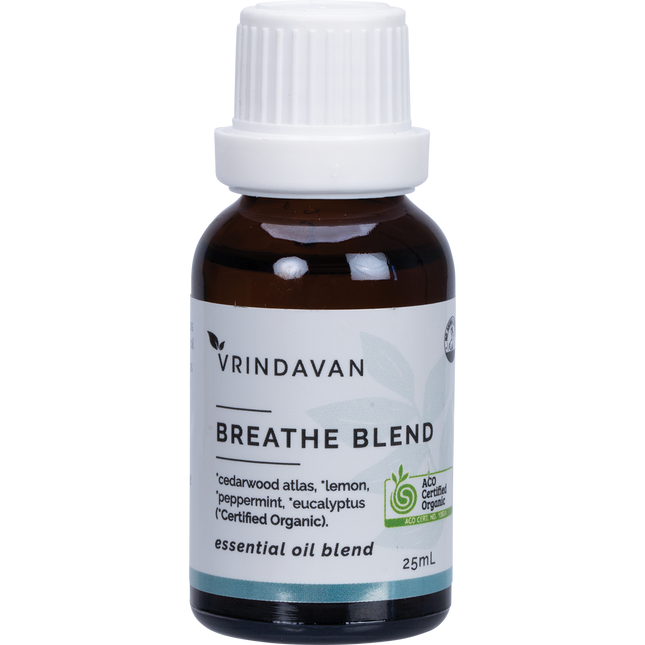 Vrindavan Breathe Essential Oil Blend 25ml