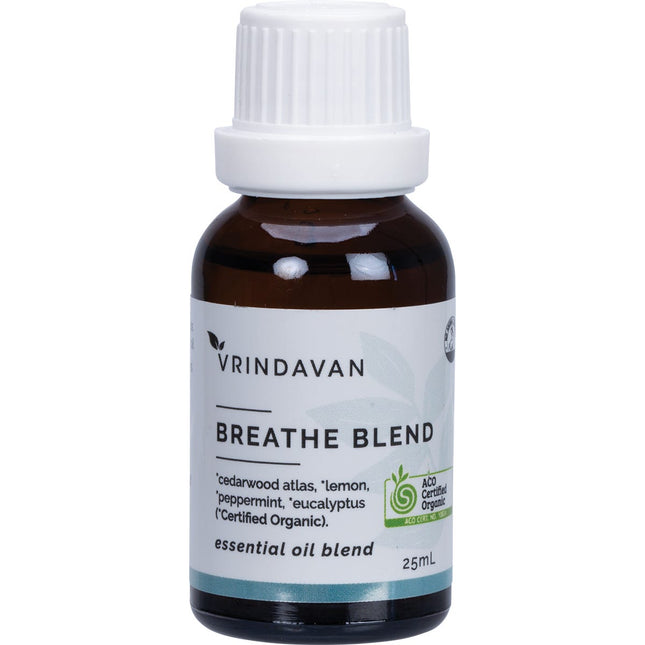 Vrindavan - Essential Oil 100% Breathe Blend - 25ml