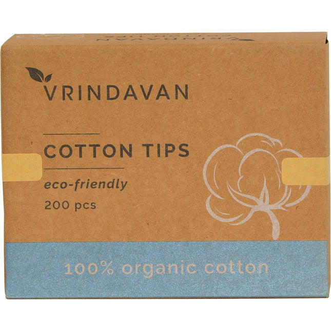 Vrindavan - Organic Cotton Tips - 200pcs
