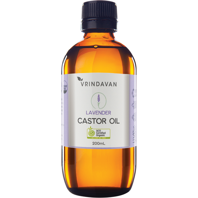 Vrindavan Castor Oil and Lavender 200ml