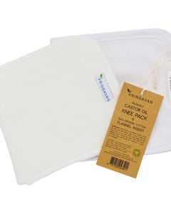 VRINDAVAN Castor Oil Knee/elbow Pack White | Body Oil