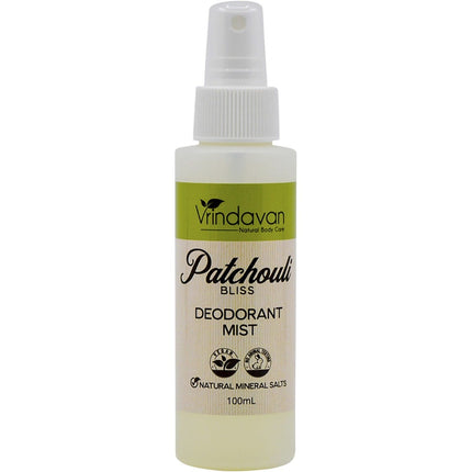 Vrindavan - Deodorant Mist Patchouli Bliss - 100ml