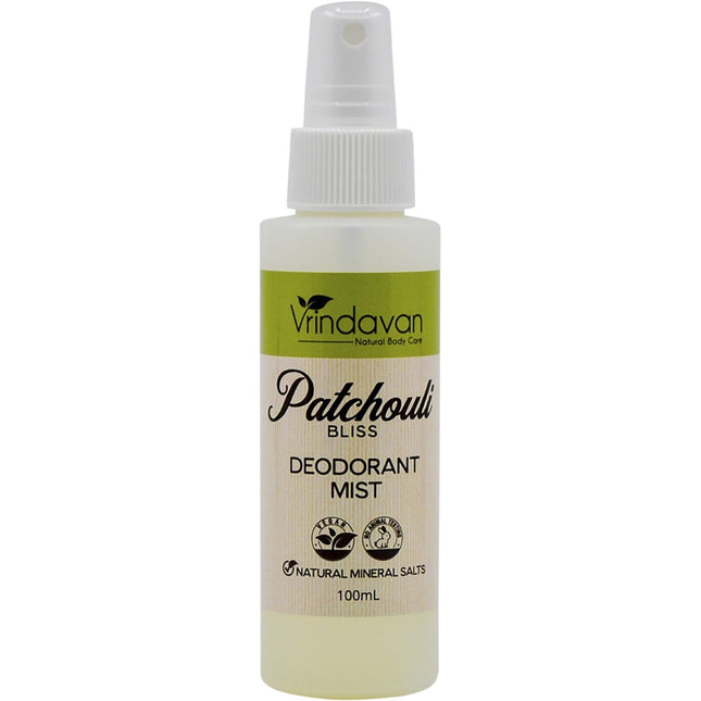Vrindavan - Deodorant Mist Patchouli Bliss - 100ml
