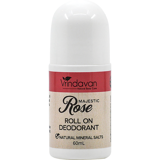 Vrindavan Majestic Rose Roll-On Deodorant 60ml
