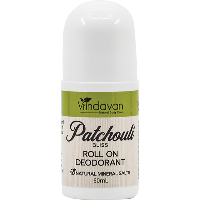Vrindavan Roll-On Deodorant Patchouli Bliss 60ml