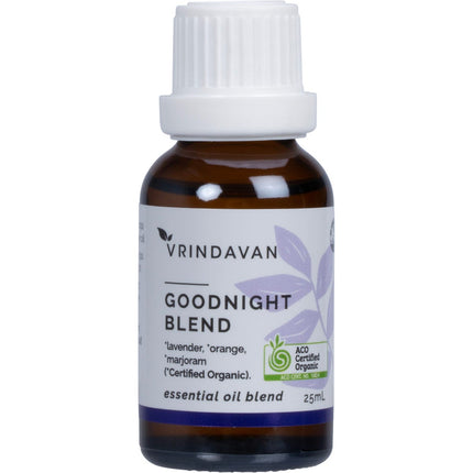Vrindavan - Essential Oil 100% Goodnight Blend - 25ml