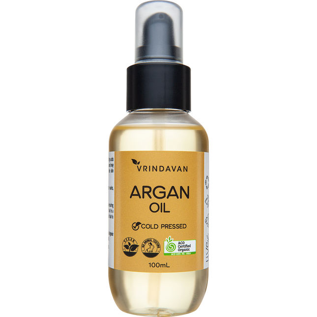 Vrindavan Cold Pressed Argan Oil 100ml