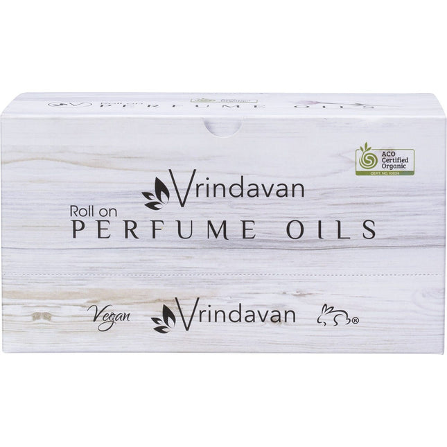 VRINDAVAN Perfume Oil Counter Display Incl 3xvr91-97 + Testers 18x10ml | Cooking Oil