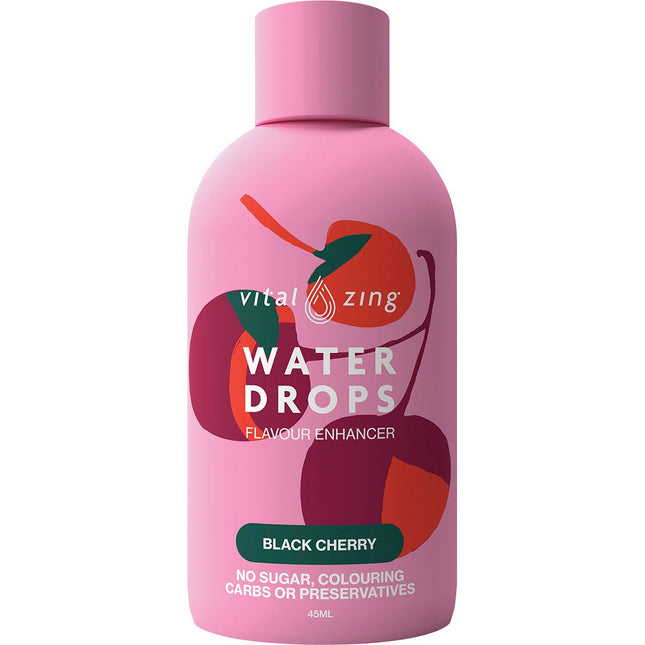 VITAL ZING Water Drops Black Cherry 45ml | Juice