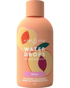 VITAL ZING Water Drops Peach Iced Tea 45ml