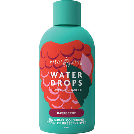 VITAL ZING Water Drops Raspberry 45ml | Juice