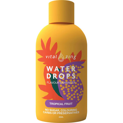 VITAL ZING Water Drops Tropical Fruit 45ml | Juice