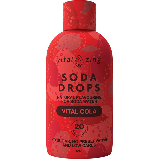 Vital Zing - Soda Drops Vital Cola - 40ml