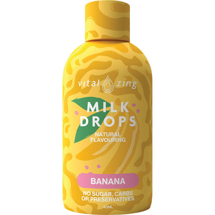 VITAL ZING Milk Drops Banana 40ml | Chocolate