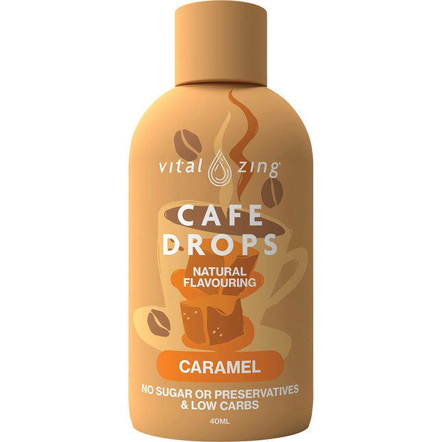 VITAL ZING Cafe Drops Caramel 40ml | Juice